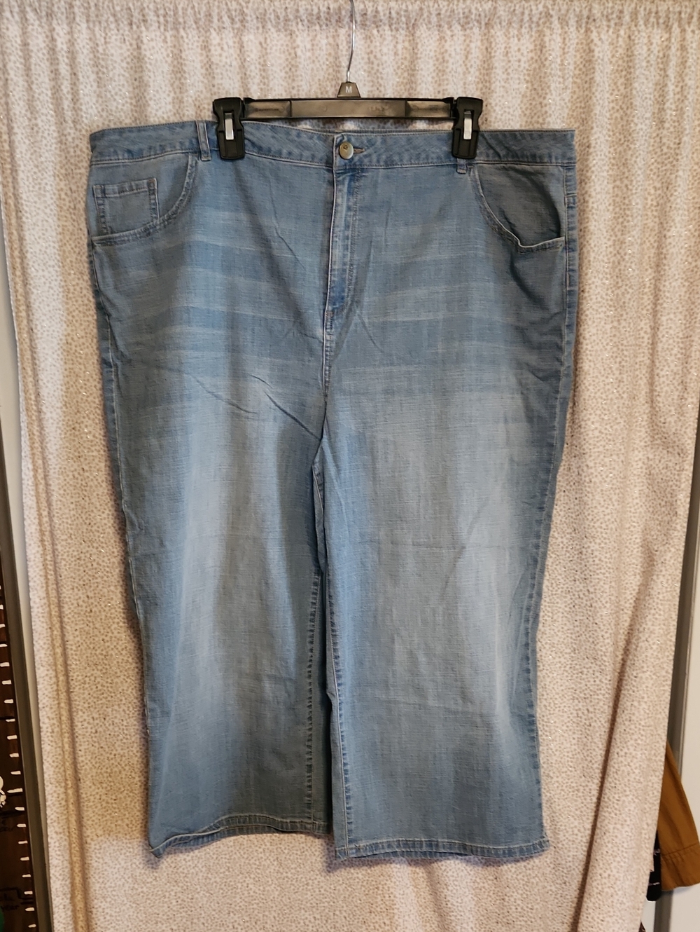 LOGO by Lori Goldstein Light Blue Cropped Women’s Jeans